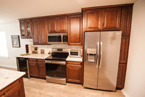 Kitchen Cabinet installation before and after